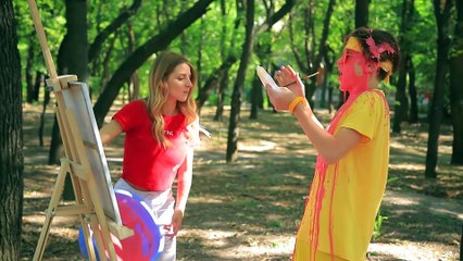 ¡Usamos Solo un Color para Hacer Bromas! ¡Desafío!