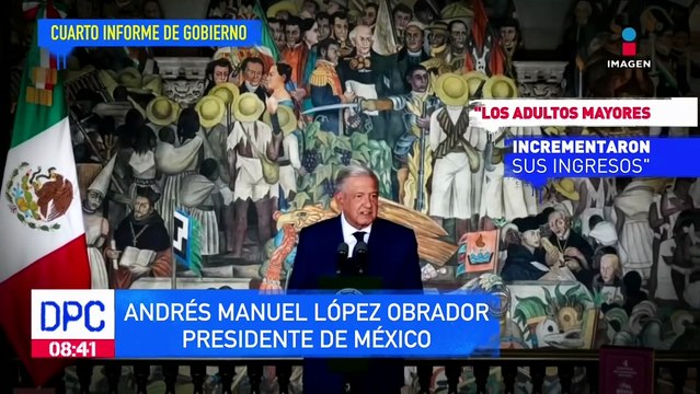 López Obrador presenta su 4to Informe de Gobierno