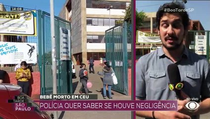 Polícia quer saber se houve negligência em morte de bebê em CEU 02/09/2022 14:16:56
