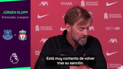 Rueda de prensa de Klopp hbalando de Darwin