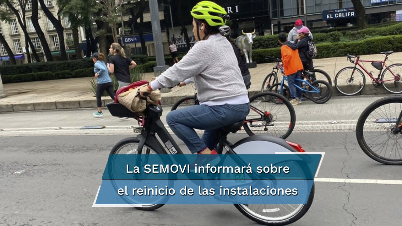 Pausan renovación del sistema ECOBICI por escasez de chips a nivel mundial