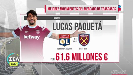 Los mejores traspasos del fútbol internacional 2022