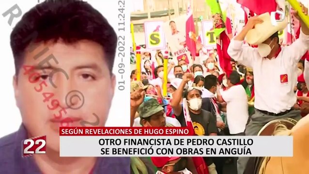 Financista de Pedro Castillo adjudicó obra de S/19,5 millones sin participar en licitaciones