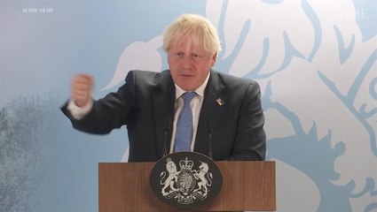 The Last Speech Boris Johnson Made Before Stepping Down As Prime Minister