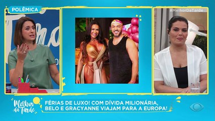 Belo curte férias na Europa com dívida milionária   02/09/2022 15:03:20