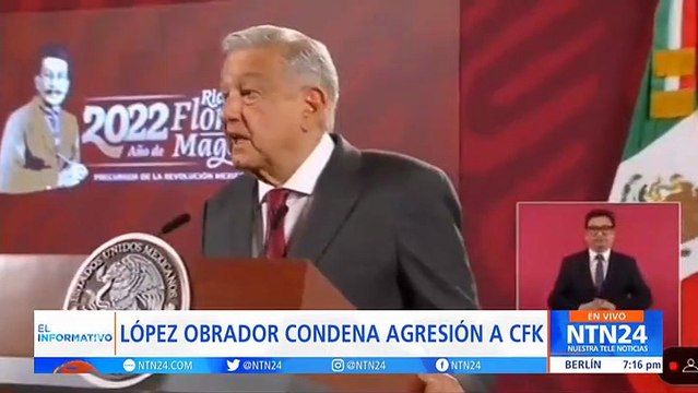 Líderes mundiales se pronuncian sobre el ataque a Cristina Fernández