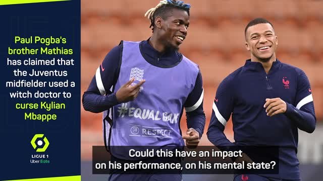 Mbappe unaffected by Pogba 'witch doctor' accusations - Galtier