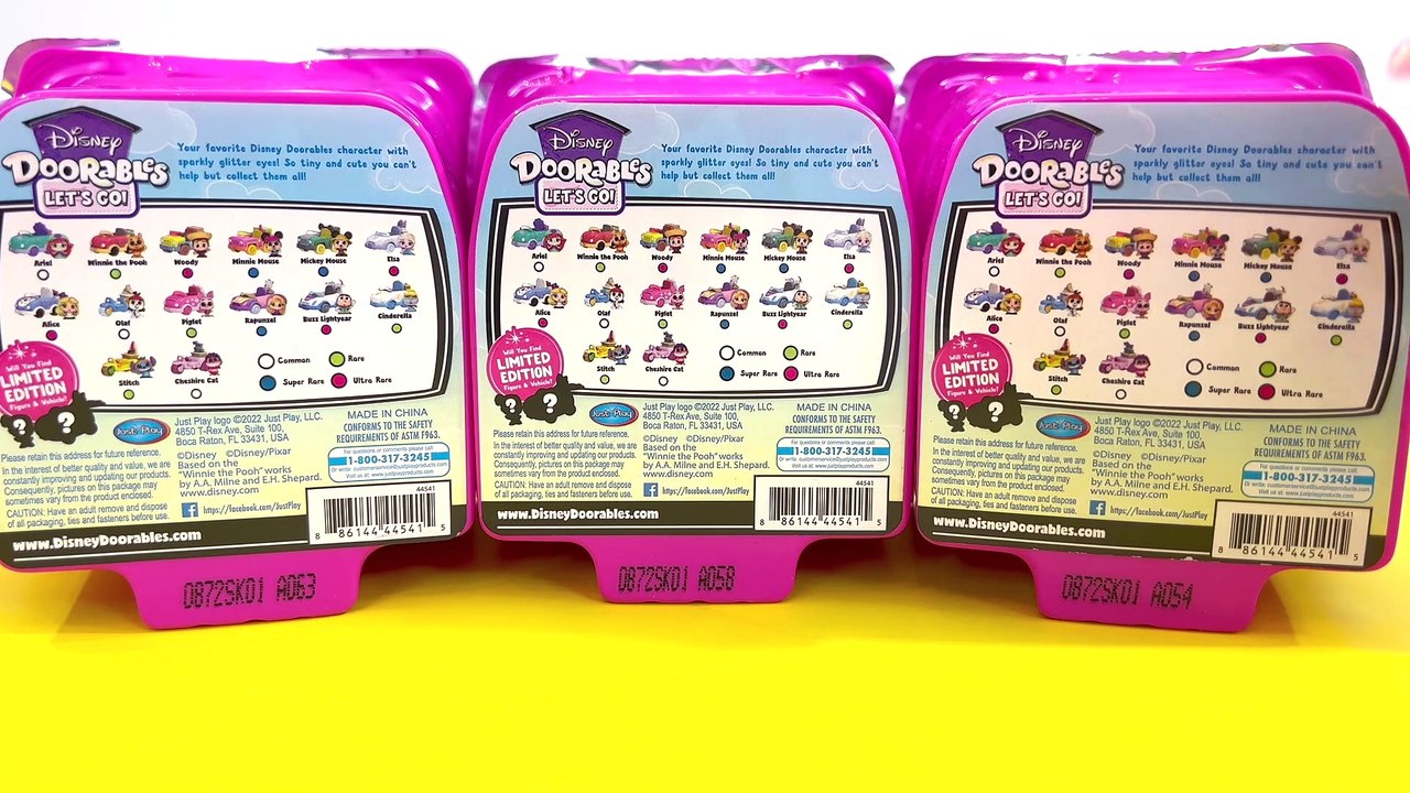 DISNEY DOORABLES LET'S GO | ROAD TRIP VEHICLE With Codes - video ...