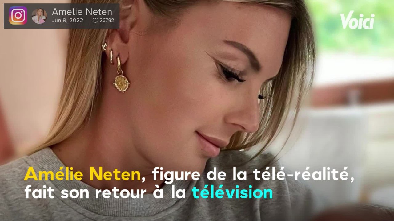 Voici - Amélie Neten dans Les Cinquante : ce qu'elle craignait le plus en participant à l'émission
