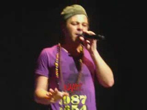 Christophe Maé Lille 8 mars vidéo montage