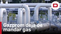 Gazprom deja de mandar gas a través del Nord Stream alegando una «fuga de aceite»