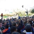 Axel Kicillof llega a la Plaza de Mayo tras el atentado contra Cristina Kirchner
