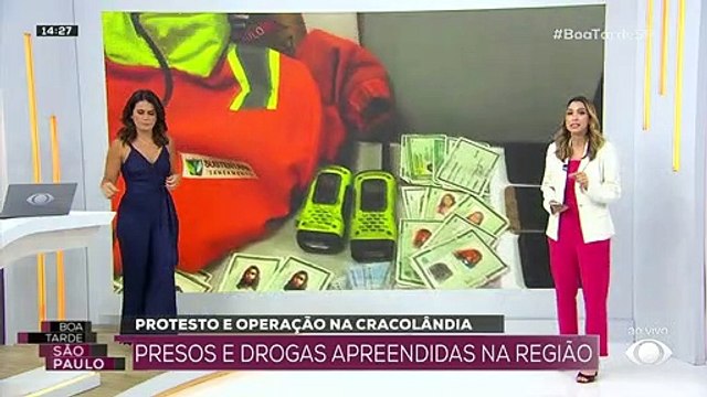 Presos e drogas apreendidas na região da Cracolândia 02/09/2022 15:47:01
