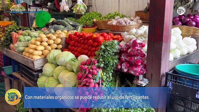 Con materiales orgánicos se puede reducir el uso de fertilizantes