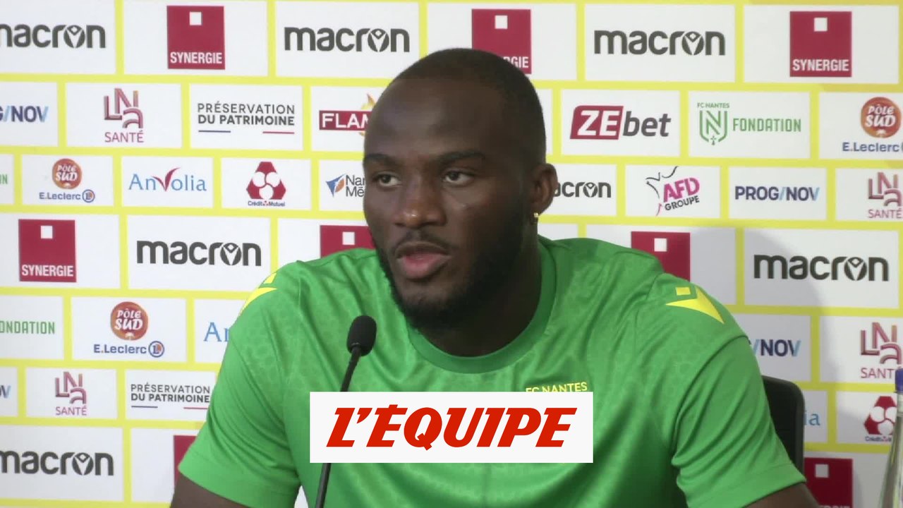 Ignatius Ganago dans le groupe contre le PSG - Foot - L1 - Nantes