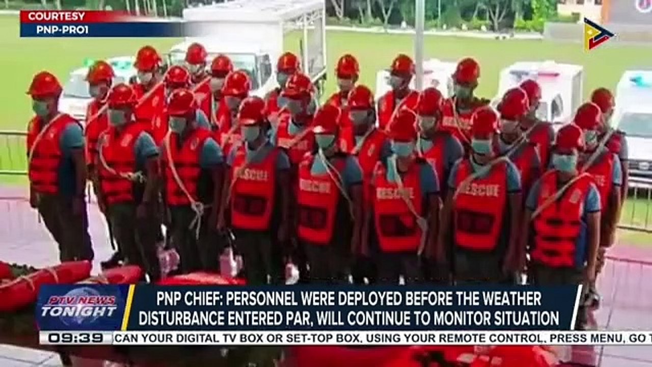 PNP closely monitoring areas affected by onslaught of Typhoon 'Henry'