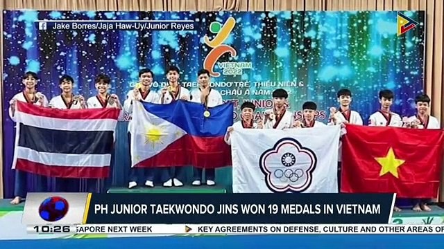 PH Junior Taekwondo jins win 19 medals in Vietnam