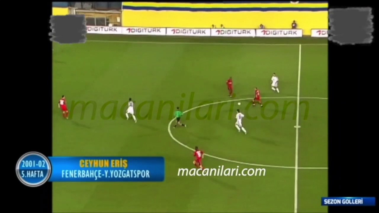 Fenerbahçe 1-0 Yimpaş Yozgatspor [HD] 15.09.2001 - 2001-2002 Turkish Super League Matchday 5