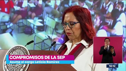 Leticia Ramírez asume el cargo como titular de la SEP
