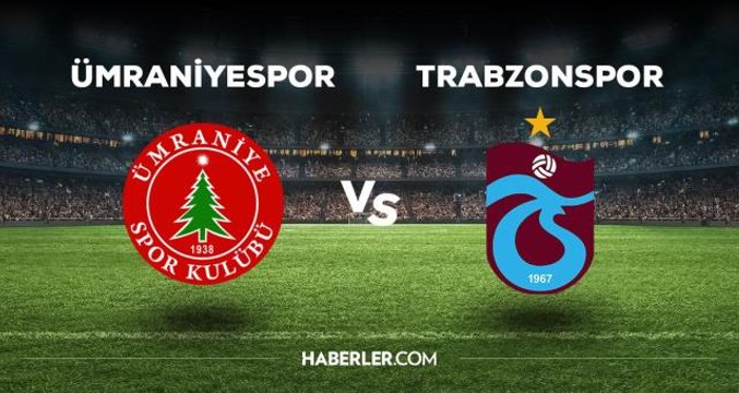 Ümraniyespor - Trabzonspor Maç Özeti (VİDEO) Ümraniyespor - Trabzonspor maç özet izle! Trabzonspor maçı kaç kaç bitti?