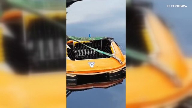 Contaminación en la costa del sur de España por el vertido de un buque frente al Peñón De Gibraltar