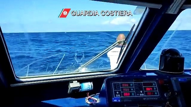 GUARDIA COSTIERA GALLIPOLI - BRILLAMENTO ORDIGNO MANCAVERSA