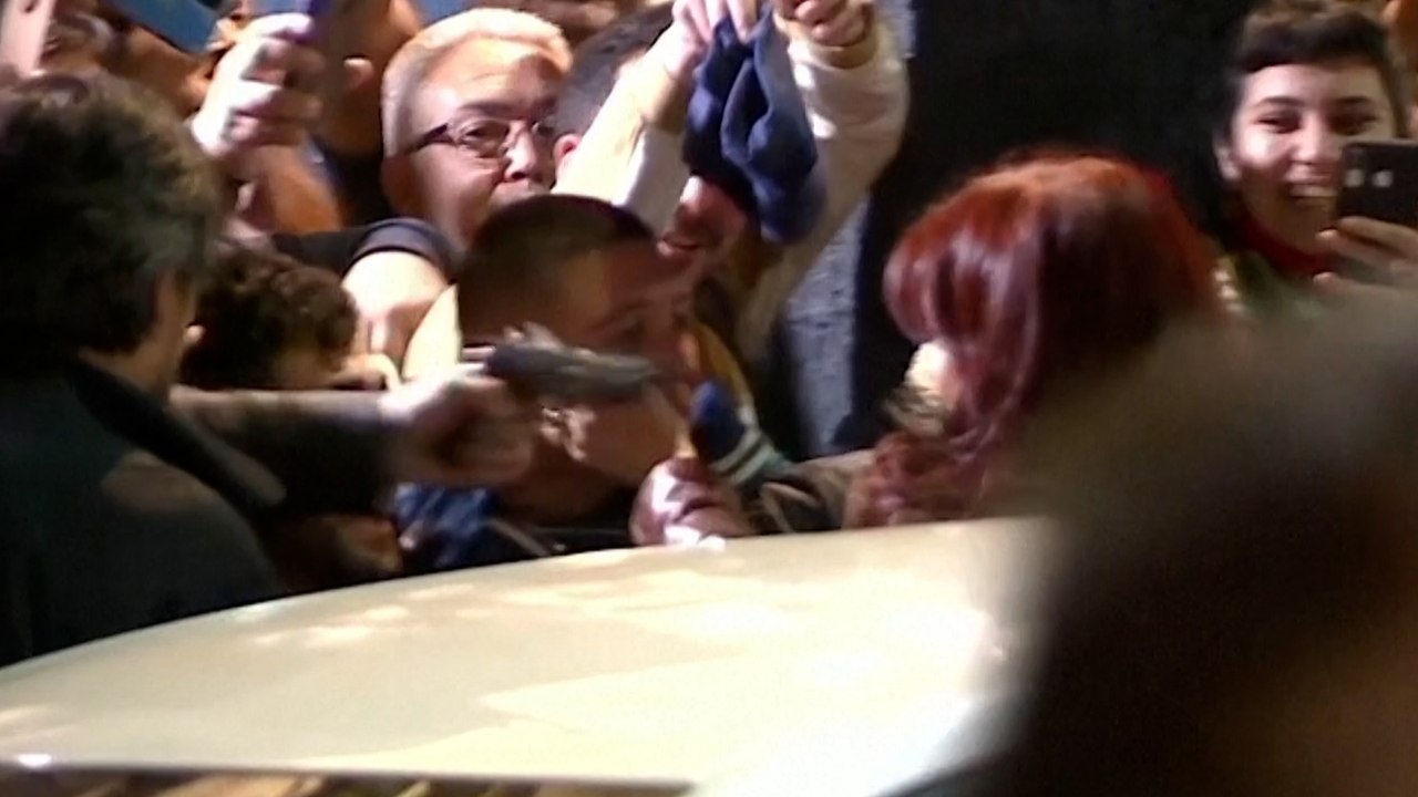 Man tried to shoot Argentine Vice-President Cristina Fernandez de Kirchner