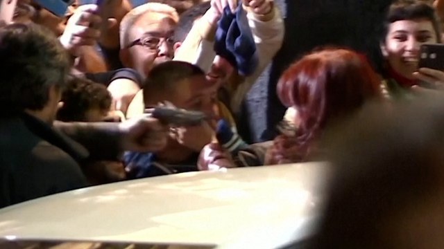 Man tried to shoot Argentine Vice-President Cristina Fernandez de Kirchner