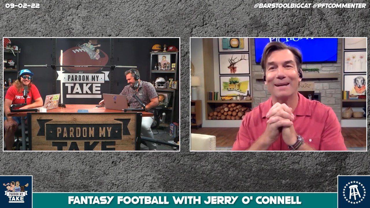 FULL VIDEO EPISODE: Fantasy Football Preview With Jerry O’Connell, Russ Gets Paid + Mt Rushmore Of Worst Public Transportation People