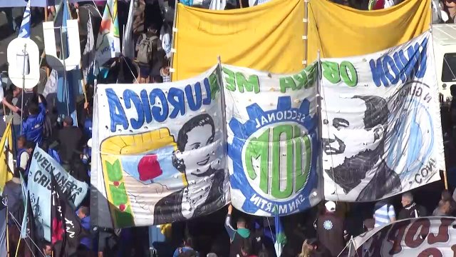 Manifestaciones de repudio en Argentina tras atentado contra Kirchner