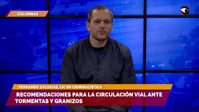 Recomendaciones para la circulación vial ante tormentas y granizos