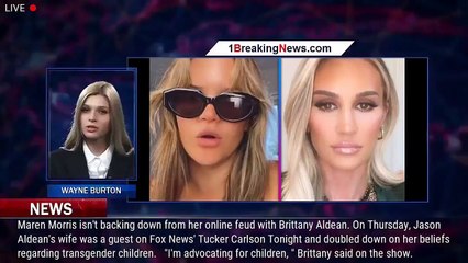 Maren Morris Reacts to Brittany Aldean's Tucker Carlson Interview Amid Trans Rights Feud - 1breaking