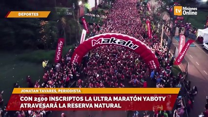 SALA CINCO | Con 2500 inscriptos la Ultra Maratón Yaboty atravesará la reserva natural