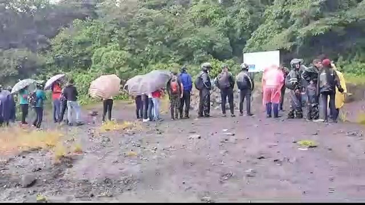 Río el Jute en Escuintla incomunica a vecinos