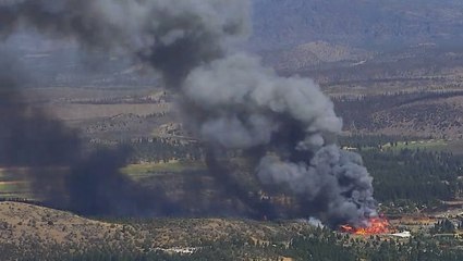 Mill Fire quickly spreads amid scorching heat in California