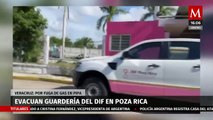 Por fuga de gas, desalojan a menores de una guardería en Veracruz