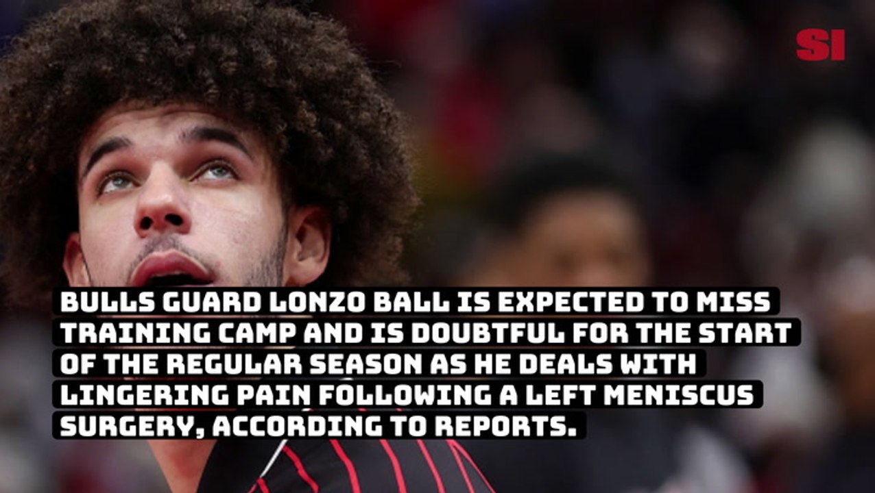 Bulls’ Lonzo Ball Doubtful for Start of NBA Sea...