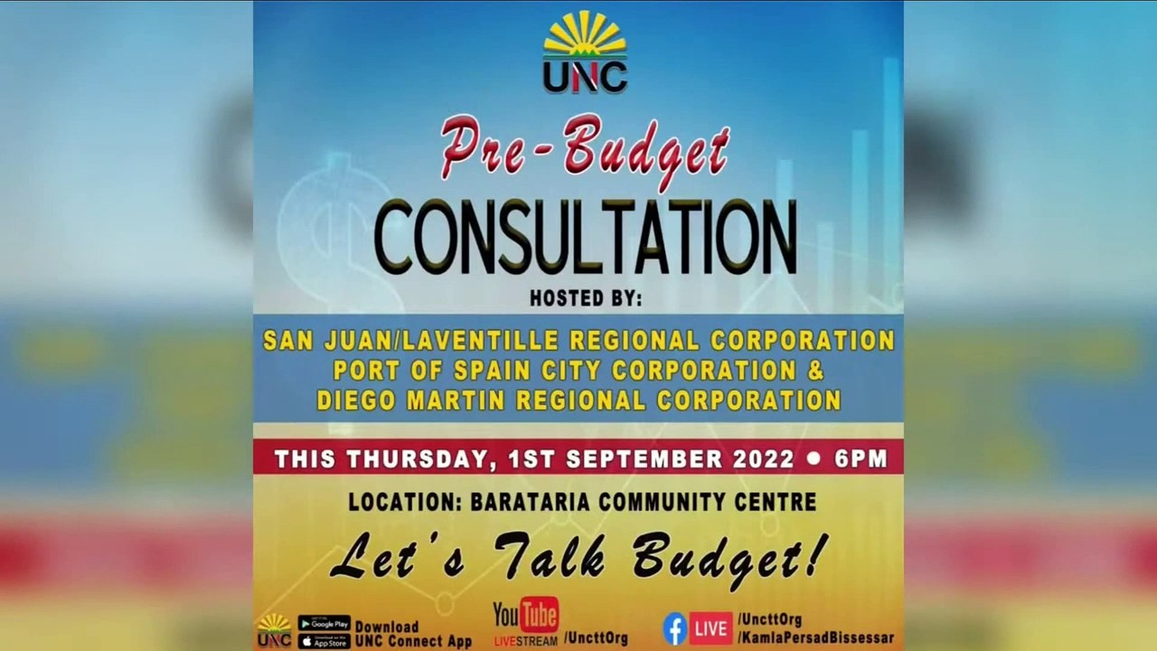 UNC BUDGET CONSULTATION