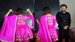 Alia Bhatt ने Brahmastra के Promotions के दौरान पहनी Customized Baby On Board की Pink Dress | Video