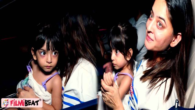 Mahhi Vij recently clicked with her Cute daughter Tara Bhanushali in Lokhandwala | FilmiBeat