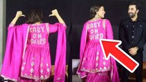 Alia Bhatt flaunts Baby on Board sign on Her Pink Sharara Back,Video Viral | Boldsky *Entertainment