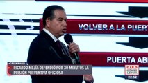 Ricardo Mejía defiende Prisión Preventiva Oficiosa