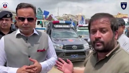 Trucks of a welfare organization (JDC) carrying relief material