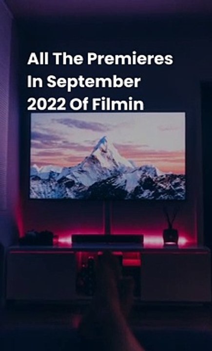 All the premieres in September 2022 of Filmin