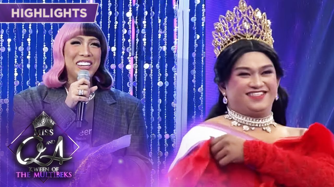 Vice Ganda noticed something in Miss Q and A Bon Joey's gown | Miss Q and A: Kween of the Multibeks