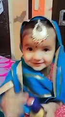 Adorable Baby Doll Ikroop Dancing in Chunni 🎀