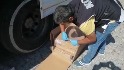 Gümrük kaçağı 3 milyon 750 bin makaron ele geçirildi