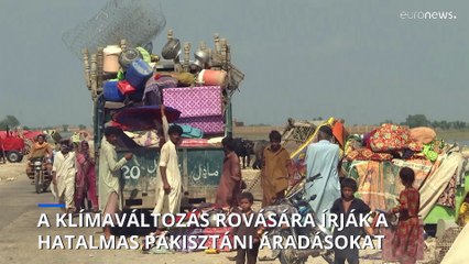 Már 50 ezer ember otthonát mosta el az ár Pakisztánban