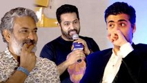 Jr NTR Calls SS Rajamouli 'Biggest Director Of India' In Front Of Karan Johar