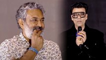 Karan Johar Shows Massive Respect For SS Rajamouli At Brahmastra Event